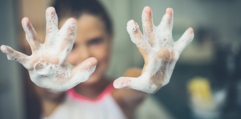 I like my hands always to be clean.
